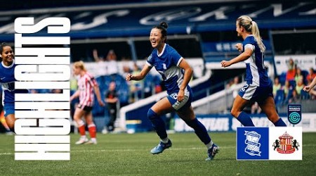 HIGHLIGHTS | Birmingham City Women 5-0 Sunderland | Barclays Women&#39;s Championship