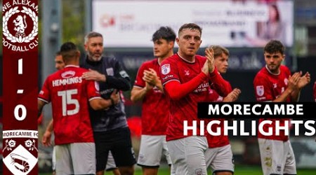 24/25 HIGHLIGHTS | Crewe Alexandra 1-0 Morecambe