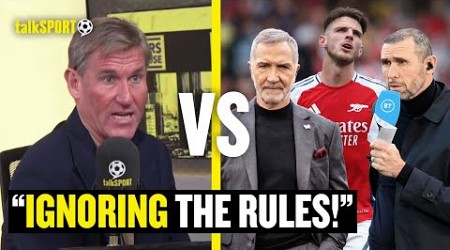 Simon Jordan SLAMS Souness and Keown For DEFENDING Rice Over Red Card Incident 