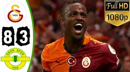 Galatasaray 8-3 Esenler Erokspor Maç Özeti | Hazırlık Maçı - 08.09.2024