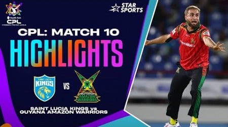 Imran Tahir &amp; Gurbaz help Warriors continue the unbeaten run | CPL 2024 Highlights | #CPLonStar