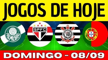 JOGOS DE HOJE | BRASILEIRÃO 2024 | DESTE DOMINGO 08/09/2024 | JOGOS DO CAMPEONATO BRASILEIRO