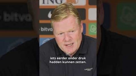 Koeman wijst hoofdschuldige aan voor het 2de doelpunt van Bosnië en Herzegovina 