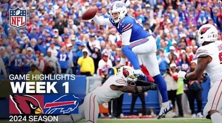 Arizona Cardinals vs Buffalo Bills | NFL 2024 Week 1 Game Highlights