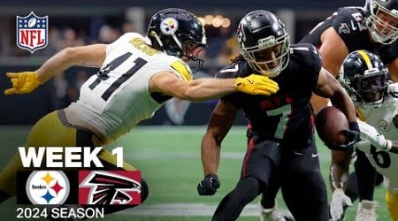 Pittsburgh Steelers vs. Atlanta Falcons Game Highlights | NFL 2024 Season