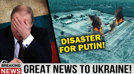 Massive Airstrike: Largest Russian arsenal blown up by Ukrainian army!