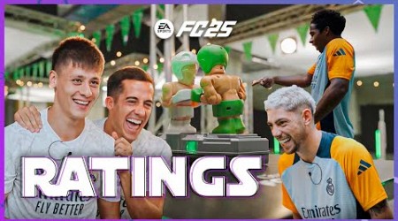 FC25 RATINGS CIRCUS CHALLENGES! | Valverde, Lucas, Arda &amp; Endrick | Real Madrid