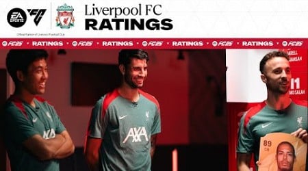 FC25 RATINGS | Jota’s Spelling Test, Szoboszlai Reveals Liverpool FC&#39;s Strongest Player!