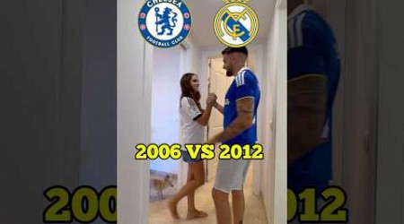 CHELSEA 2006 vs REAL MADRID 2012 (equipos de Mourinho) #chelseafc #realmadridfans #footballfunny