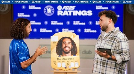 The #FC25 ratings are in! Pre-Order your Game Now⬇️ CUCURELLA, NKUNKU &amp; DEWSBURY-HALL have their say