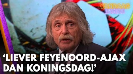 Johan over politiestakingen: &#39;Ik heb liever Feyenoord-Ajax dan Koningsdag!&#39; | VANDAAG INSIDE