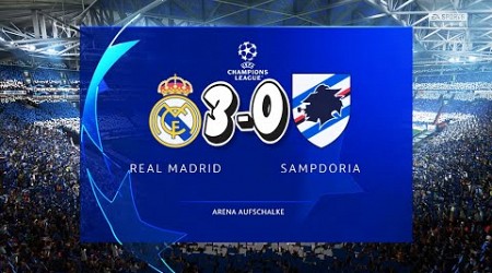 Real Madrid vs Sampdoria | UCL FINAL | All Goals ft. FIFA 23