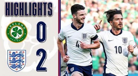 Republic Of Ireland 0-2 England | Rice and Grealish On Target In Dublin | Nations League Highlights