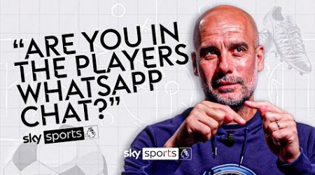 Pep Guardiola answers 13 questions you&#39;ve ALWAYS wanted to ask a Premier League manager! | Unpacked