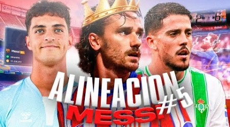 LA ALINEACIÓN MESSI PARA LA JORNADA 5 EN LOS MEJORES FANTASY | LaLiga 2024/25 | Carrasco