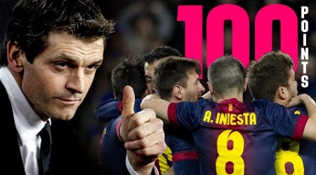 LALIGA de los 100 PUNTOS: 115 GOLES del FC Barcelona de VILANOVA 2012/13 ❤️