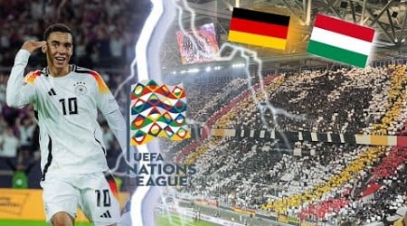 DEUTSCHLAND VS UNGARN NATIONS LEAGUE HIGHLIGHTS | MUSIALA UND WIRTZ ZAUBERN | 4K Stadionvlog ⚽️