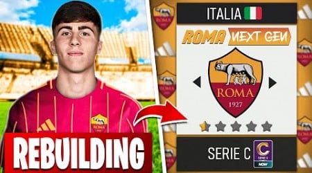 NUOVA CARRIERA CON LA ROMA NEXT GEN! DALLA SERIE C ALLA CHAMPIONS LEAGUE!