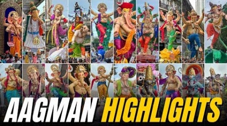 Highlights of Mumbai Ganpati Maha Aagman 2024