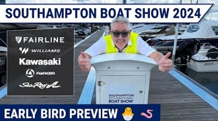 Southampton Boat Show 2024 - Early bird preview 