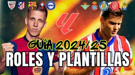 GUÍA FANTASY: ROLES y PLANTILLAS de LALIGA 2024/25 en BIWENGER y LALIGA FANTASY (PARTE 1)