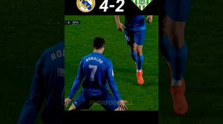 Best Thrilling match ⚡| Real Madrid vs Real Betis highlights| #shorts #shortfeed #football