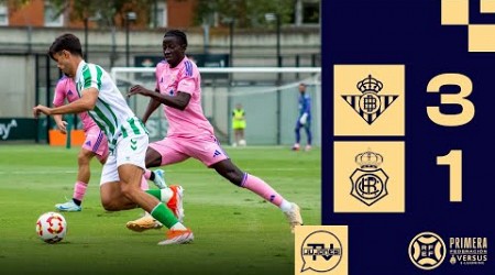 Betis Deportivo 3-1 Recreativo de Huelva | Jornada 3 | #PrimeraFederación Grupo 2