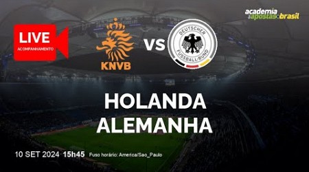 HOLANDA X ALEMANHA AO VIVO | EUROPA - UEFA NATIONS LEAGUE - LEAGUE A - RODADA 2 | NARRAÇÃO