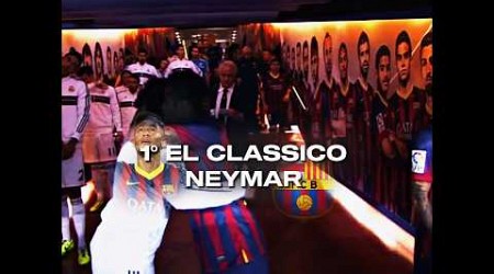 NEYMAR VS REAL MADRID PELA 1° VEZ☠️ #futebol #neymar #realmadrid #futebolbrasileiro #elclasico