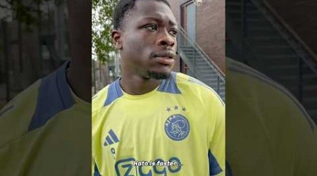 Which Ajax player has the highest pace? Brobbey or Hato? 