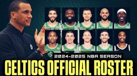 Boston Celtics Official Roster! MAS LUMAKAS PA! Possible back to back champions!