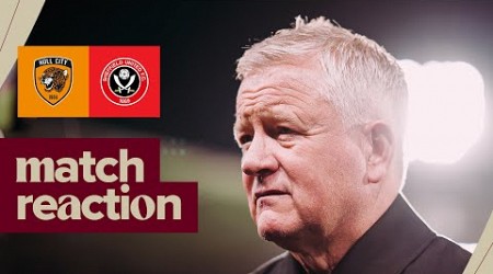 Chris Wilder | Hull City 0-2 Sheffield United | Post Match Reaction