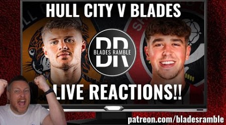 HULL VS BLADES | WATCHALONG!! | LIVE REACTIONS