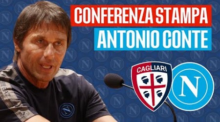 CONTE in conferenza stampa per Cagliari-Napoli 