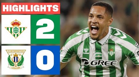 REAL BETIS 2 - 0 CD LEGANÉS | RESUMEN LALIGA EA SPORTS