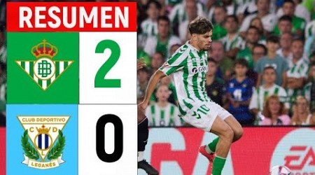 Real Betis vs Leganes 2-0 Resumen | La Liga - 2024/2025