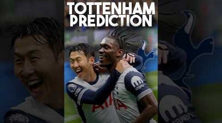 Predicting Tottenham’s Premier League Season 