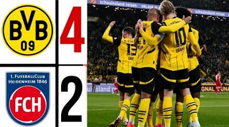 Borussia Dortmund - FC Heidenheim(4:2) |HIGHLIGHTS Bundesliga 24/25 || bvb 09 VS Heidenheim