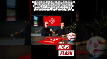 Debut Thom Haye di Almere City: Tantangan Baru di Eredivisie #shorts #news