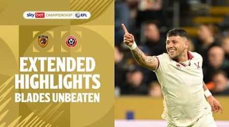 BLADES UNBEATEN! | Hull City v Sheffield United extended highlights