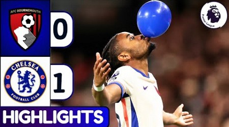 Bournemouth vs Chelsea (0-1)| Highlights &amp; Goals | Premier League 2024/25