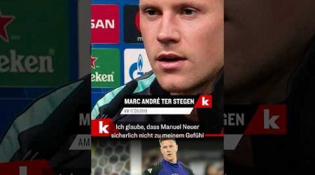 Grauer Bart? ter Stegen straft Hoeneß Lügen I Making of #shorts