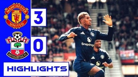 Manchester United vs Southampton 3-0 Highlights &amp; All Goals 2024 - 4K