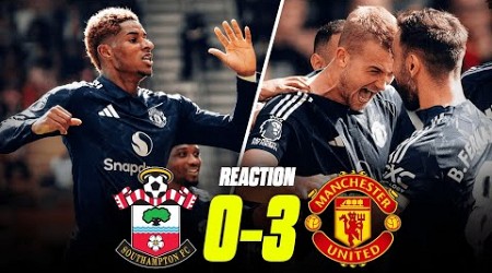 HUGE Win, De Ligt CLASS, Rashford Goal &amp; Ugarte Debut! | SOUTHAMPTON 0-3 MAN UTD