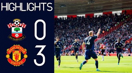 Matthijs de Ligt First Goal | Southampton vs Manchester United 0-3 Highlights | Premier League 2024