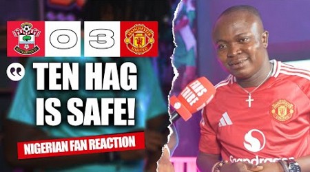 SOUTHAMPTON 0-3 MANCHESTER UNITED ( Henry - NIGERIAN FAN REACTION) PREMIER LEAGUE 24-25 HIGHLIGHTS