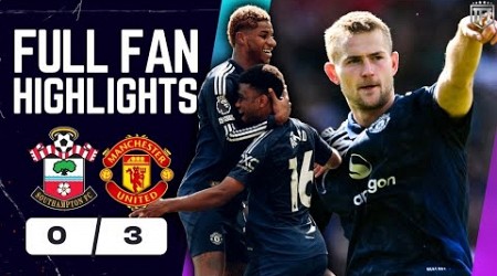 DE LIGT SUPERB! RASHFORD GOAL! Southampton 0-3 Manchester United Highlights