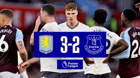 ASTON VILLA 3-2 EVERTON | Premier League highlights