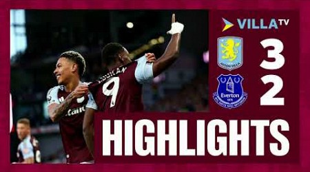 Aston Villa vs Everton 3-2 Highlights Goals | Premier League 2024/25