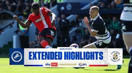 Millwall vs. Luton Town: Extended Highlights | EFL Championship | CBS Sports Golazo - Europe